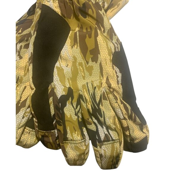 HUNT MONKEY Brown + Black Camo Apex Dry-Tec Performance Gloves NWT Various Sizes - Picture 2 of 6